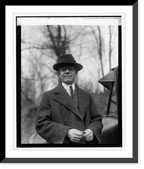 Historic Framed Print, Dr. H.A. Fowler, [2/1/24],  17-7/8" x 21-7/8"