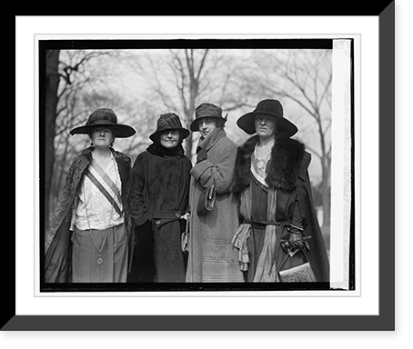 Four women, 2/14/24 Classic, Historic Print