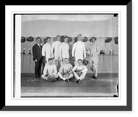 Olympic fencing team, 3/24/24 Classic, Vintage Print
