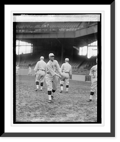 Historic Framed Print, Shanks, Boston, 1924,  17-7/8" x 21-7/8"