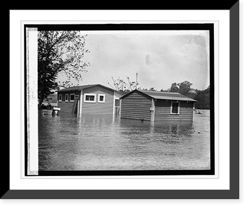 Historic Framed Print, [Flood] - 16,  17-7/8" x 21-7/8"