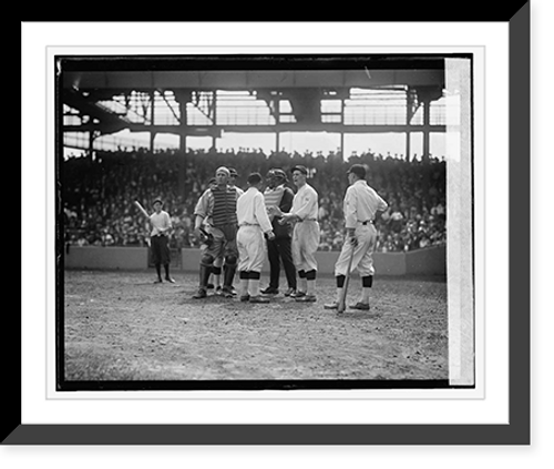 Historic Framed Print, Harris, 6/28/24,  17-7/8" x 21-7/8"