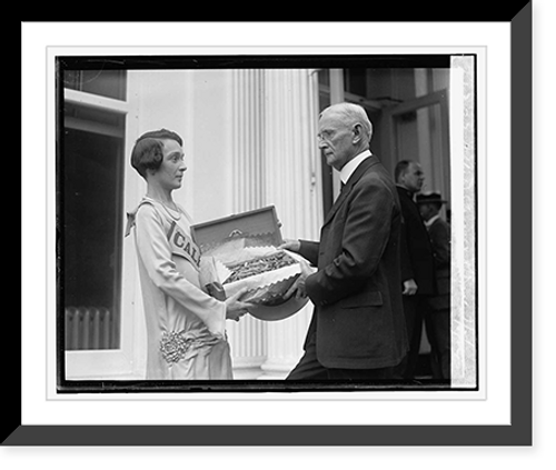 Historic Framed Print, Nellie B. Pascoe & H.J. Drane, 7/5/24 - 2,  17-7/8" x 21-7/8"