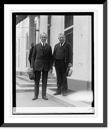John Coolidge Sr. & Frank Stearn, 7/14/24, Historic Print