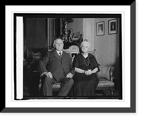 Mr. & Mrs. Aaron H. Frear (65th wedding an.), 9/17/24, Historic Print