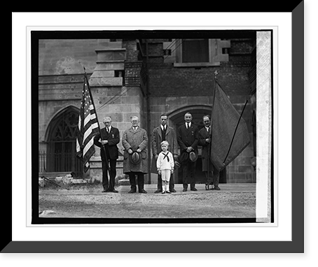 Services at Tomb of Woodrow Wilson, 11/11/24, Antique Poster