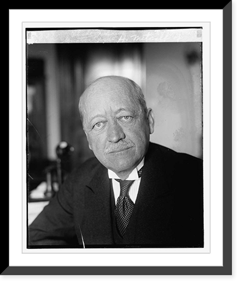 Historic Framed Print, Senator Jesse H. Metcalf of Rhode Island, [12/1/24],  17-7/8" x 21-7/8"
