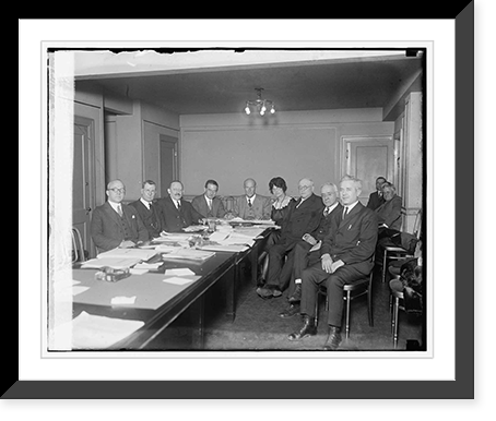 Executive Com. of Socialist Natl. Party at semi-annual meet., 12/13/24 Classic, Antique Wall Art