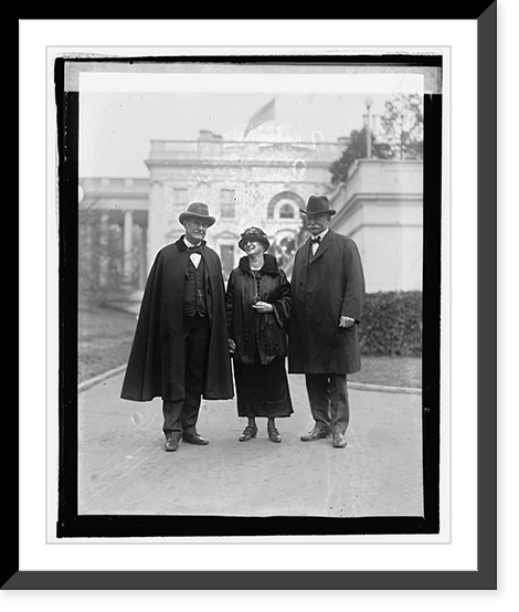 Wm. J. Bryan, Mr. & Mrs. C.W. Bryan, 3/18/25 Classic, Antique Print