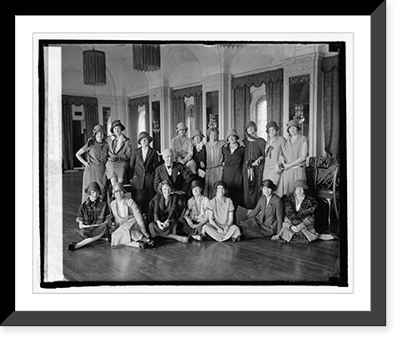 Washington Debs. rehearsing for comedy, 3/25/25, Antique Poster