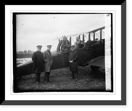 Salvation Army officers at Bowling Field, 5/1/25, Vintage Wall Art