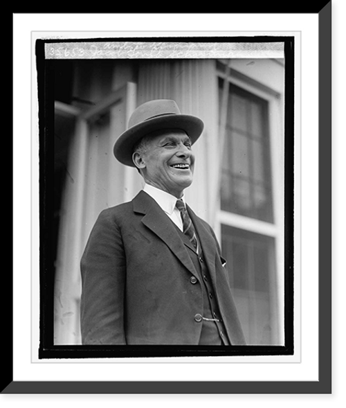 Historic Framed Print, Jacob Gould Schurman, Amb. to Germany, [5/13/25] - 2,  17-7/8" x 21-7/8"