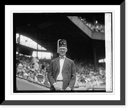 Roe Fulperson at Shrine - Grotto ballgame, 6/27/25, Vintage Print