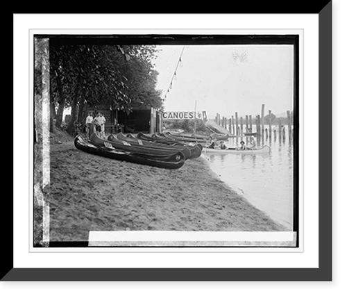 Historic Framed Print, Arlington beach - 2,  17-7/8" x 21-7/8"
