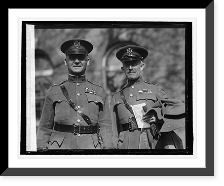 Maj. Gen. Chas. P. Surnmerall & Maj. Gen. Fred. W. Sladen, 10/28/25 Classic, Antique Print