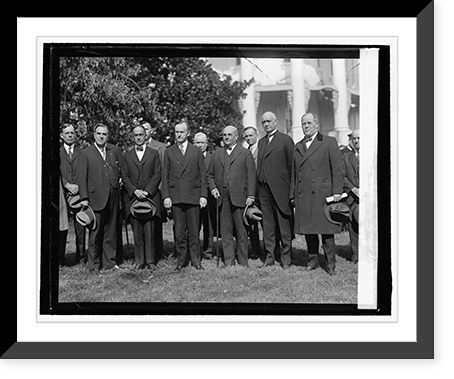 State Governors appearing before House Ways & Means Com., 10/23/25, Antique Poster