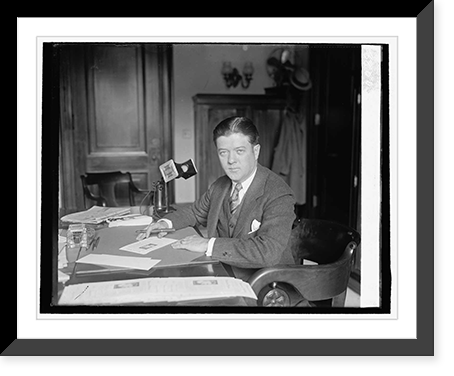 Senator Robt. M. LaFollette, Jr., 10/27/25, Historic Reproduction