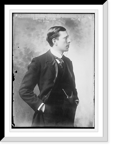 George Arliss, "The Devil", Vintage Print