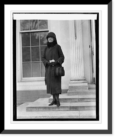 Historic Framed Print, Mrs. John Jacob Rogers, 11/9/25,  17-7/8" x 21-7/8"