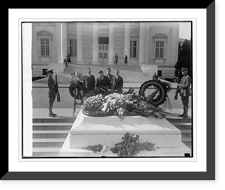 Historic Framed Print, Com. E.W. Jones of Richmond, Hill Post New York (Amer. Leg.), 11/11/25,  17-7/8" x 21-7/8"