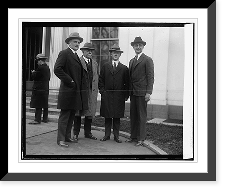 Clifford Connelly, Rep. C.A. Newton, Clarence Howard,W.K. Woods, 11/10/25, Vintage Poster