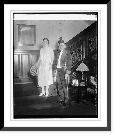 Minister & Senora Sanchez, 12/18/25, Antique Print