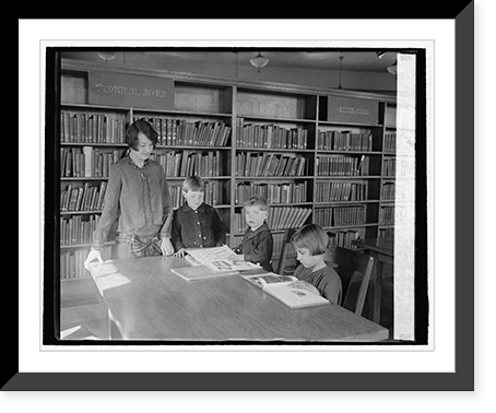 Miss Elizabeth Cluverius, dau. of Capt. W.T. Cluverius at Library, 3/9/26 Classic, Historic Reproduction