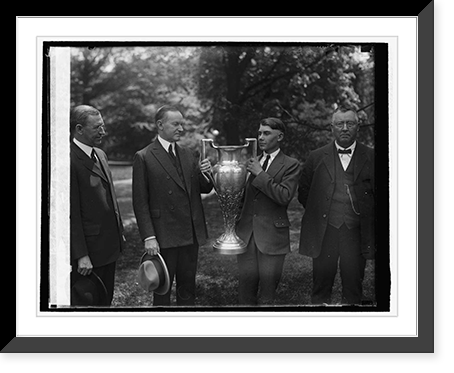 Historic Framed Print, Rep. Domonick, Coolidge, Pat Boland, T.E. Mills,  17-7/8" x 21-7/8"