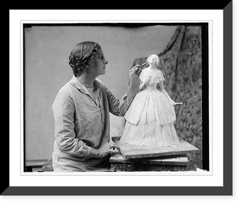 Historic Framed Print, Mrs. Geo. Oakley Totten, 10/28/26,  17-7/8" x 21-7/8"