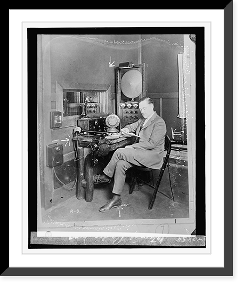 Historic Framed Print, National Radio Inst. - 6,  17-7/8" x 21-7/8"