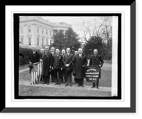 Coolidge & Nat. Indian War Vets Assn., 2/16/27, Vintage Poster