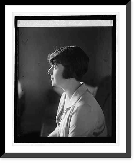 Historic Framed Print, Senora Hector de Velarde,  17-7/8" x 21-7/8"