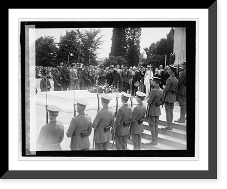 Lindbergh (Tomb of Unknown), 6/12/27 - 2, Vintage Poster