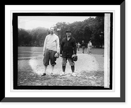 Wm. Mather Lewis & Prof. G. Hall, 5/12/27, Antique Wall Art