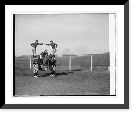 Monkey Drill, Ft. Myer, 3/13/29, Vintage Wall Art