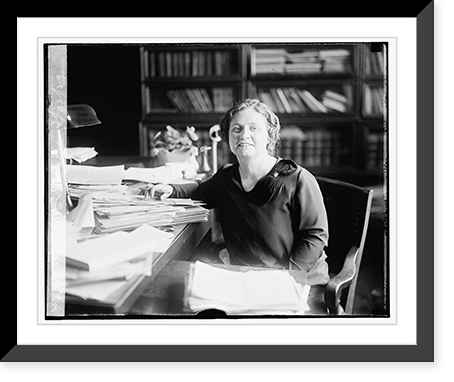 Mrs. A.E. Kaiser, 3/23/29, Historic Print