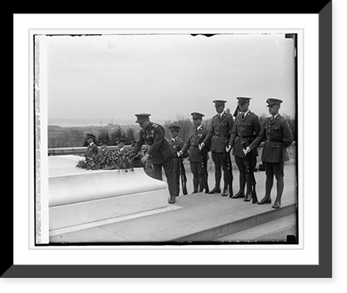Historic Framed Print, Royal Belgian Band at Arlington, [3/21/29] - 2,  17-7/8" x 21-7/8"