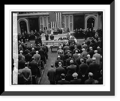 Opening special session 4/15/29, Antique Print