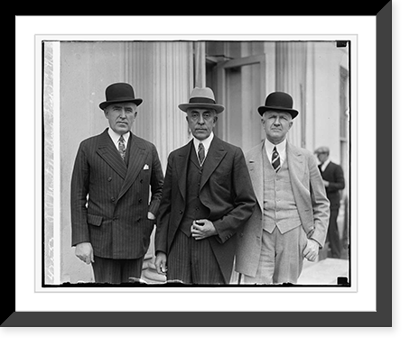 J.J. Mantell, Slemp, Fred'k I. Cox, 4/4/29, Antique Print