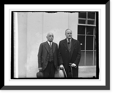 Historic Framed Print, Chas. S. Barrett, Col. Arthur W. Little, 5/1/29,  17-7/8" x 21-7/8"