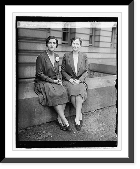 Antique Photo Print - Nellie B. Stogsdall, Margaret Warner, 1929