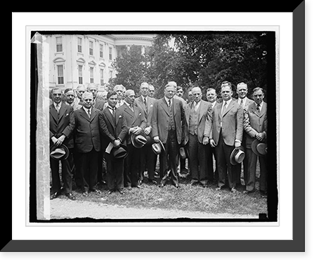 Hoover & Pan American Health Congress, 6/3/29 Classic, Historic Reproduction