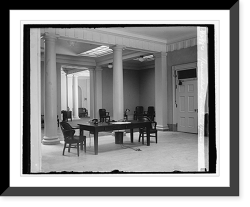 Historic Framed Print, Remodeled executive offices, 9/11/29,  17-7/8" x 21-7/8"
