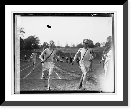 Historic Framed Print, C.U. track meet, 1928 - 3,  17-7/8" x 21-7/8"