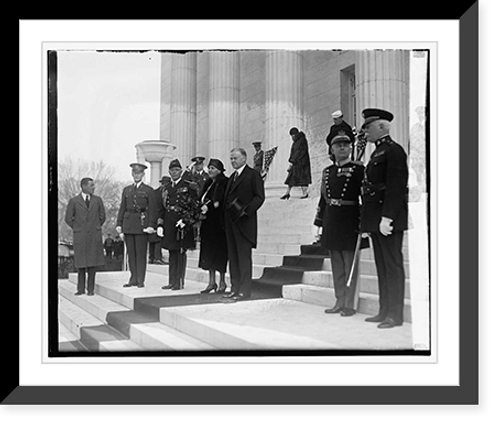 Historic Framed Print, Pres. H. Hoover - 4,  17-7/8" x 21-7/8"