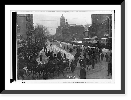 Taft Inauguration, Mar. 4, 1909 - 14 Classic, Historic Reproduction