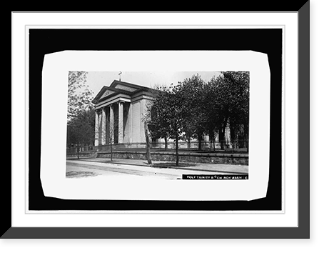 Holy Trinity Catholic Church, Georgetown, Wash., D.C, Antique Print