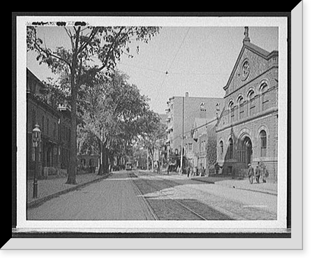 Historic Framed Print, Congress S[tree]t, Port[land], Me.,  17-7/8" x 21-7/8"
