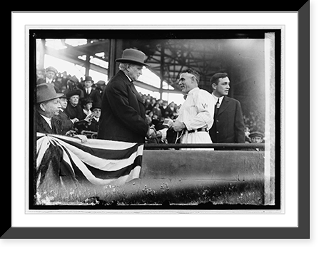 Opening game, 4/23/14; Champ Clark, Antique Print