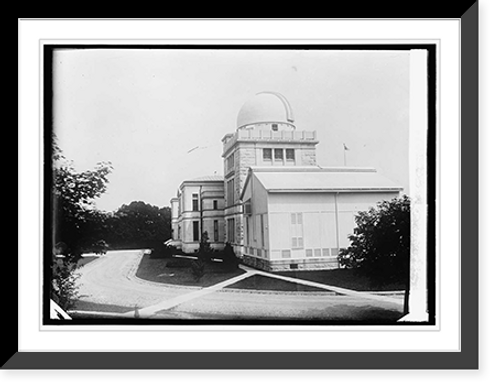 Historic Framed Print, Adm. Bldg., Naval Observatory,  17-7/8" x 21-7/8"